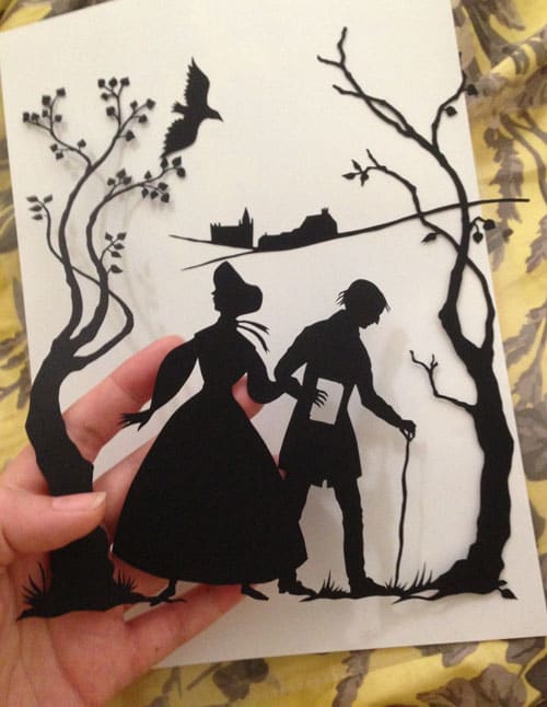 Middlemarch paper cut