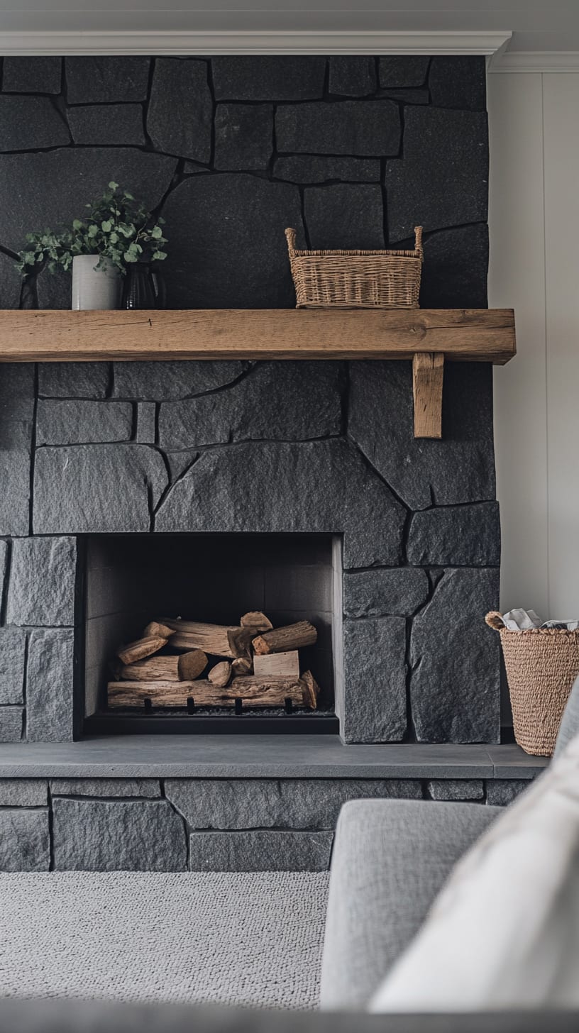 37 Stunning Black Fireplaces to Elevate Your Home Aesthetic ...