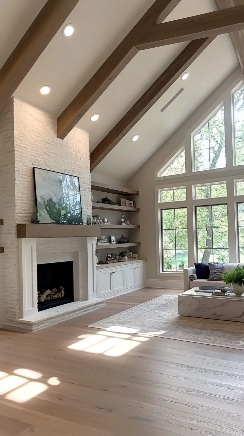 26 Stunning Shiplap Fireplace Ideas to Elevate Your Interior Design ...