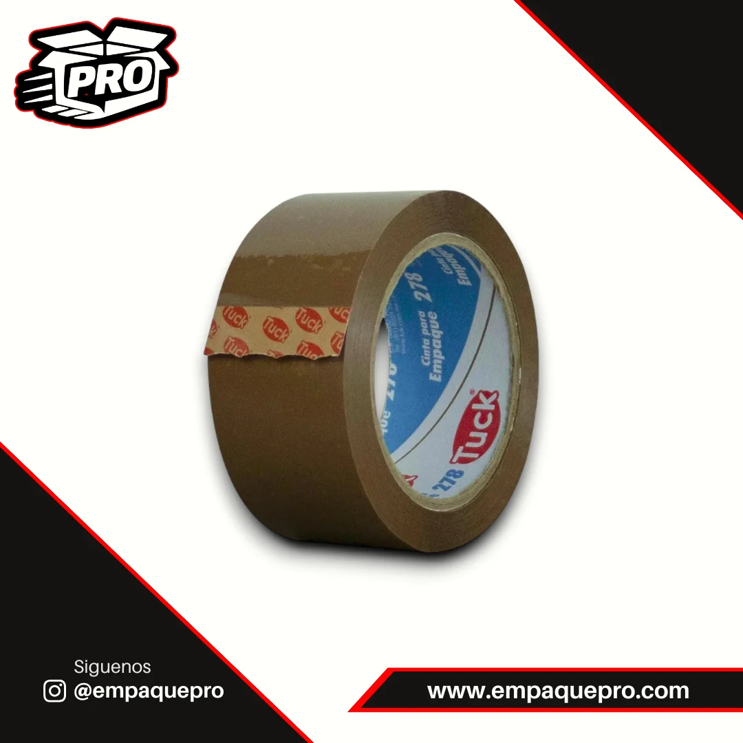 48 Mm X 100 M Cinta 278 De Empaque Acrilica Canela