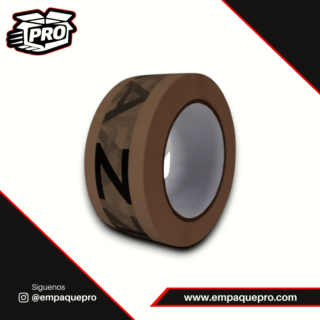 Canela Cinta Adhesiva Personalizada 1 Tinta