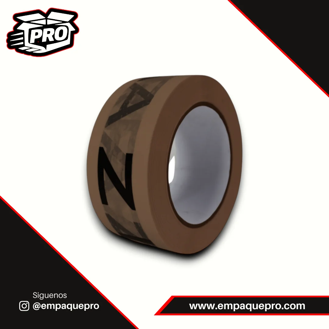 Canela Cinta Adhesiva Personalizada 2 Tintas