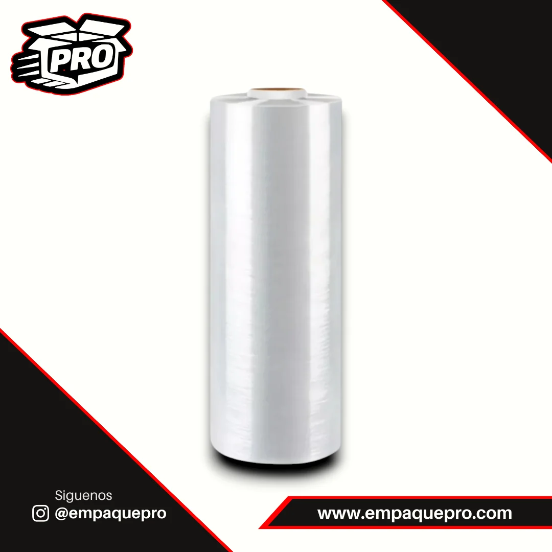 Emplaye De Pelicula Stretch Transparente 20 Pulgadas Cal 60 8000 Pies