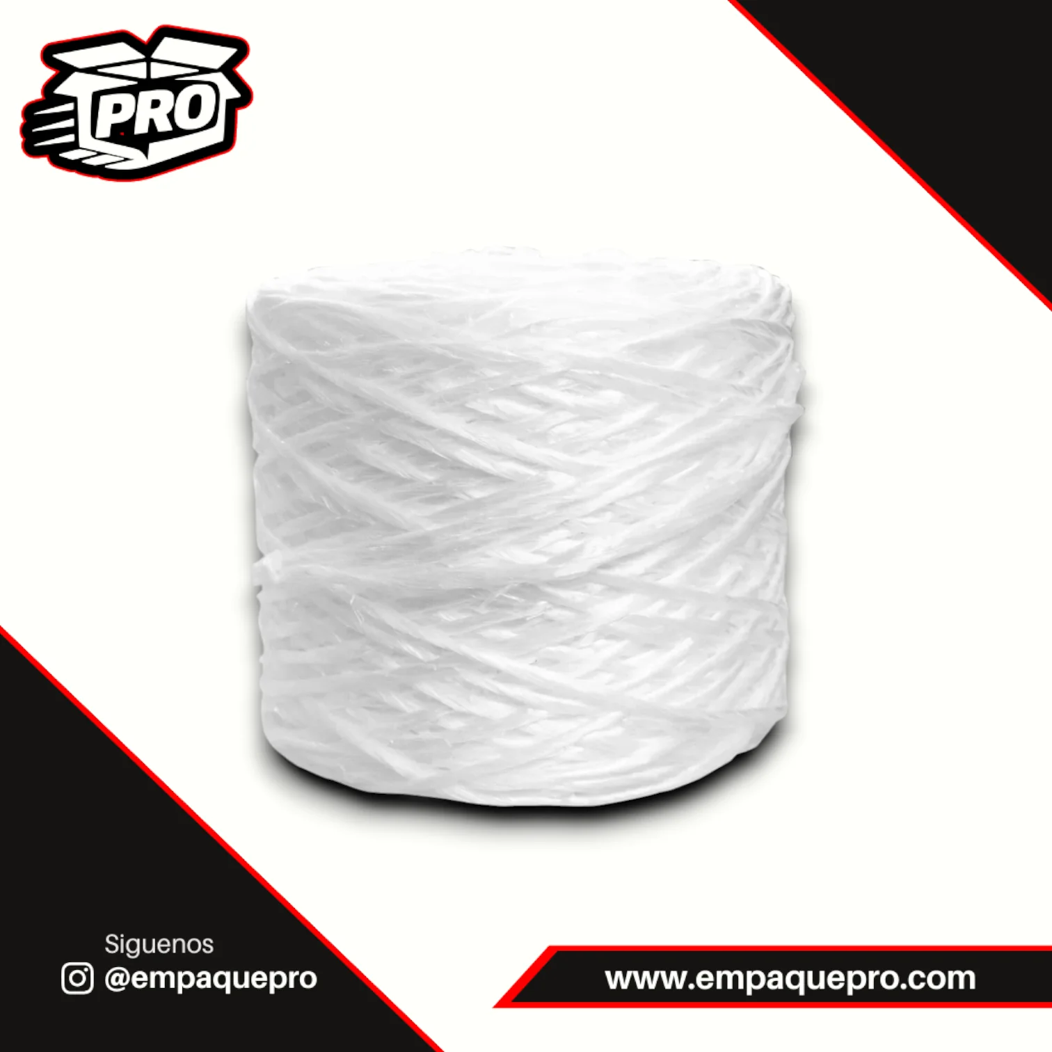 Rafia En Rollo Blanca