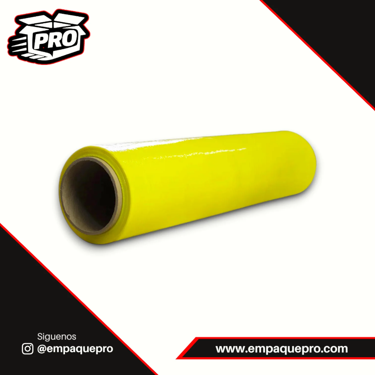 Rollos De Plastico Amarrillo