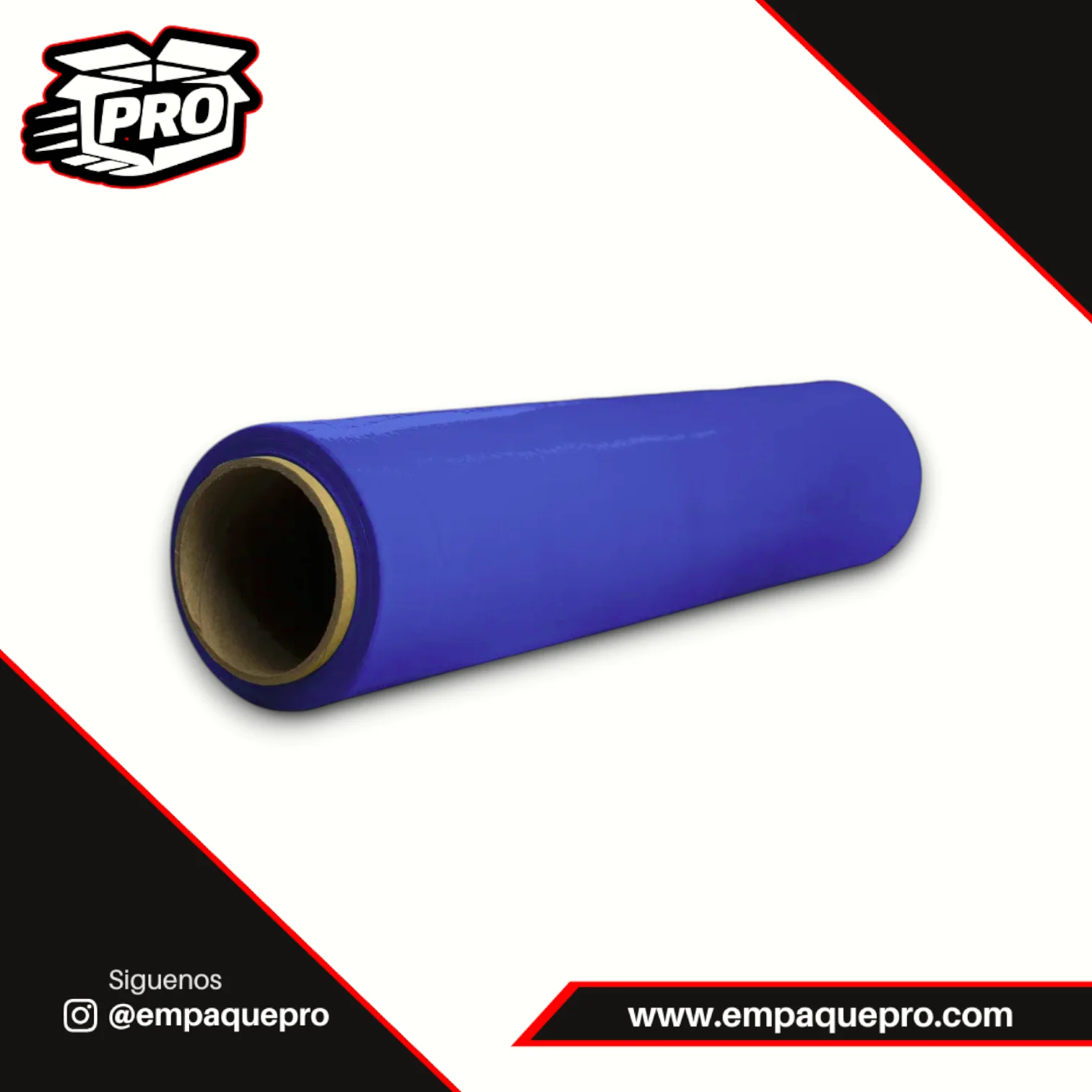 Rollos De Plastico Azul