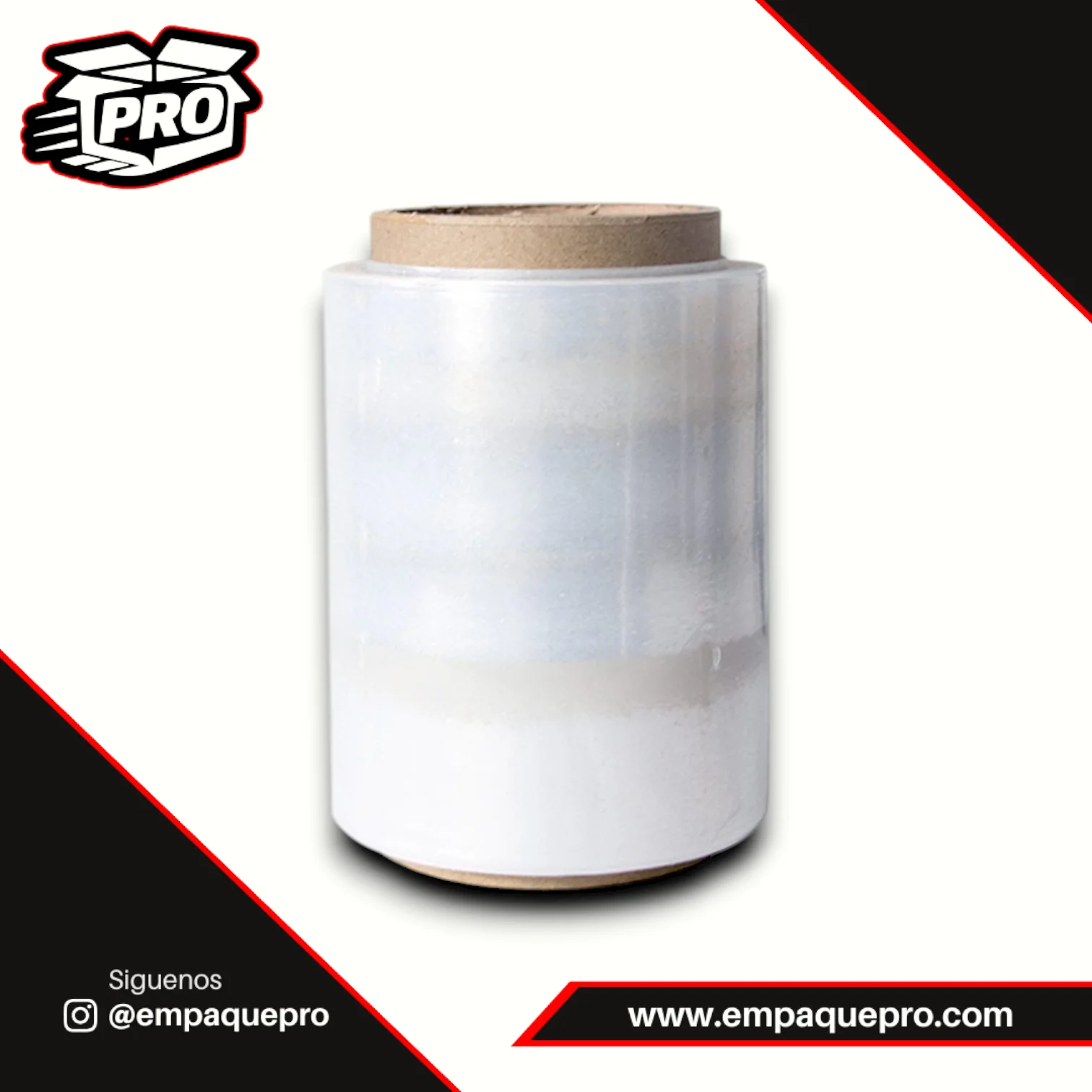 Rollos De Plastico Transparente Para Emplayar 5 Cal 50 800 Pies