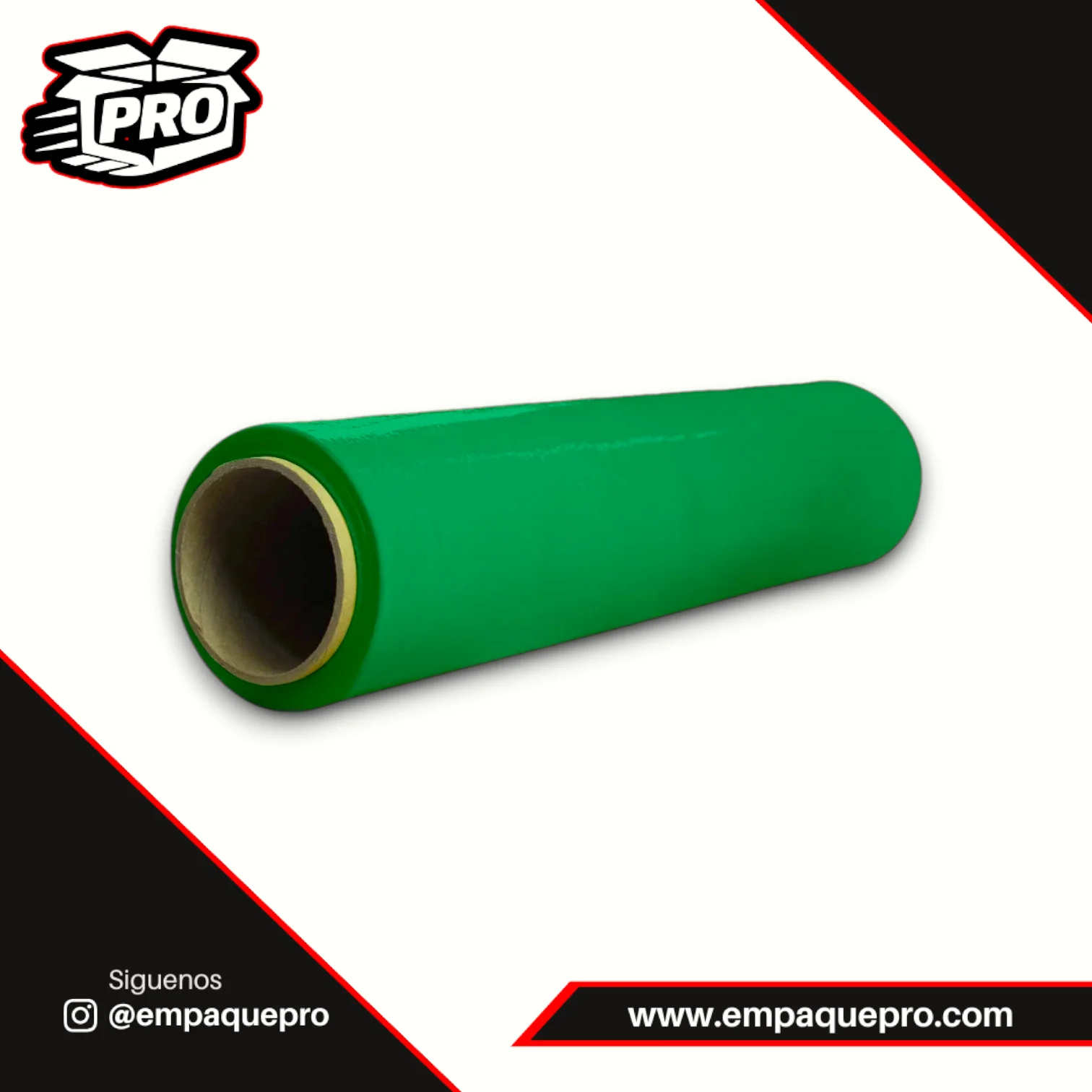 Rollos De Plastico Verde