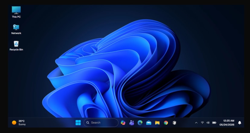Windows 11 Desktop UI