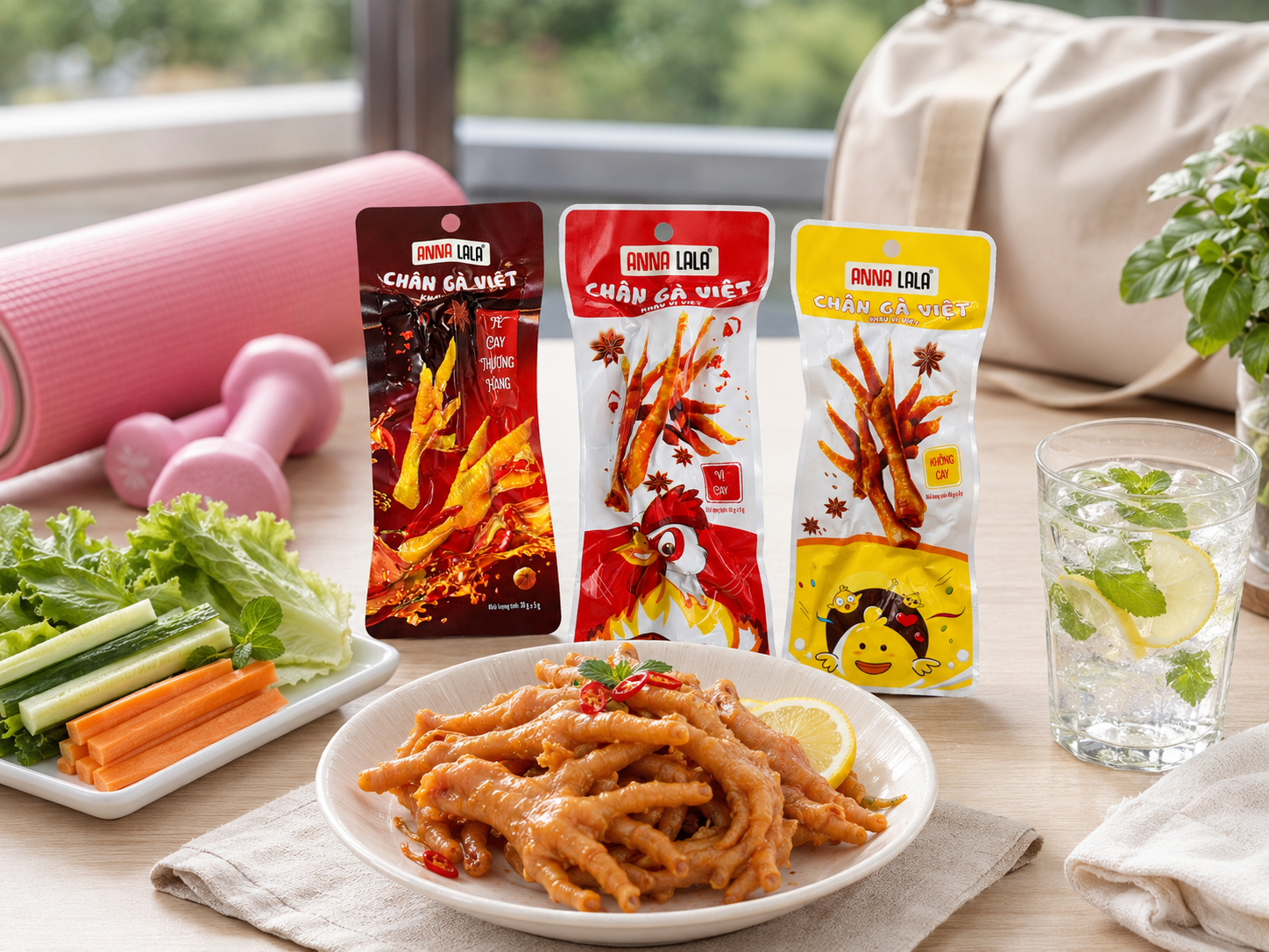 Lối sống năng động và ẩm thực cân bằng