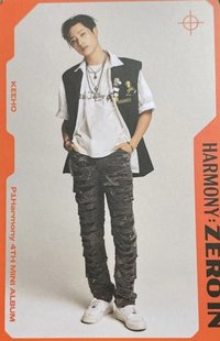 Keeho's Zero In Special Card Photocard