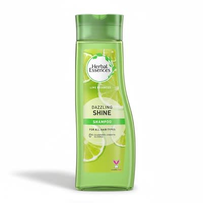 Herbal Essences Dazzling Shine Shampoo | Lime Scent | Hair Gloss For Shine | Cruelty Free | 400ml