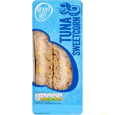 Tuna & Sweetcorn Sandwich 1 Serving