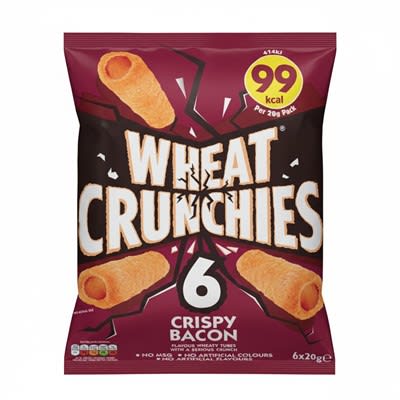 Wheat Crunchies Crispy Bacon 6 x 20g