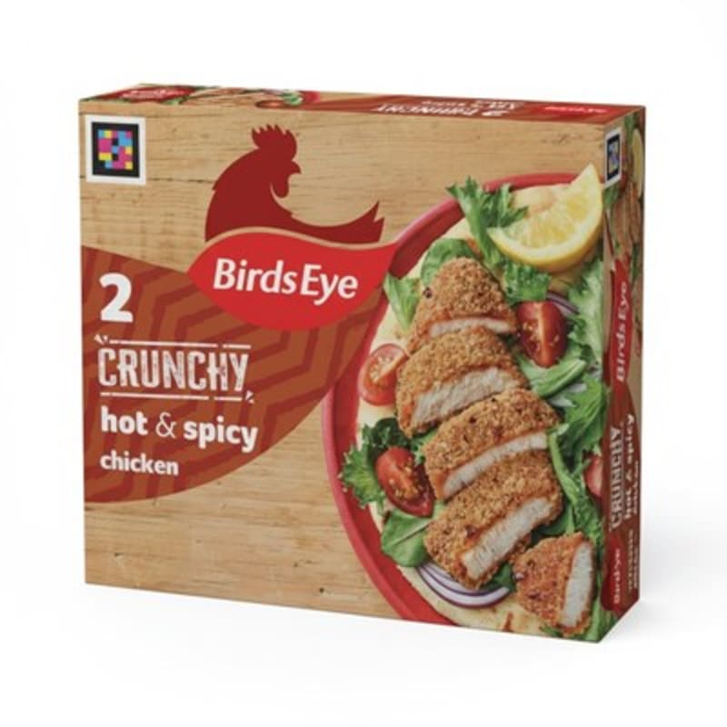Birds Eye 2 Crunchy Hot & Spicy Chicken 180g