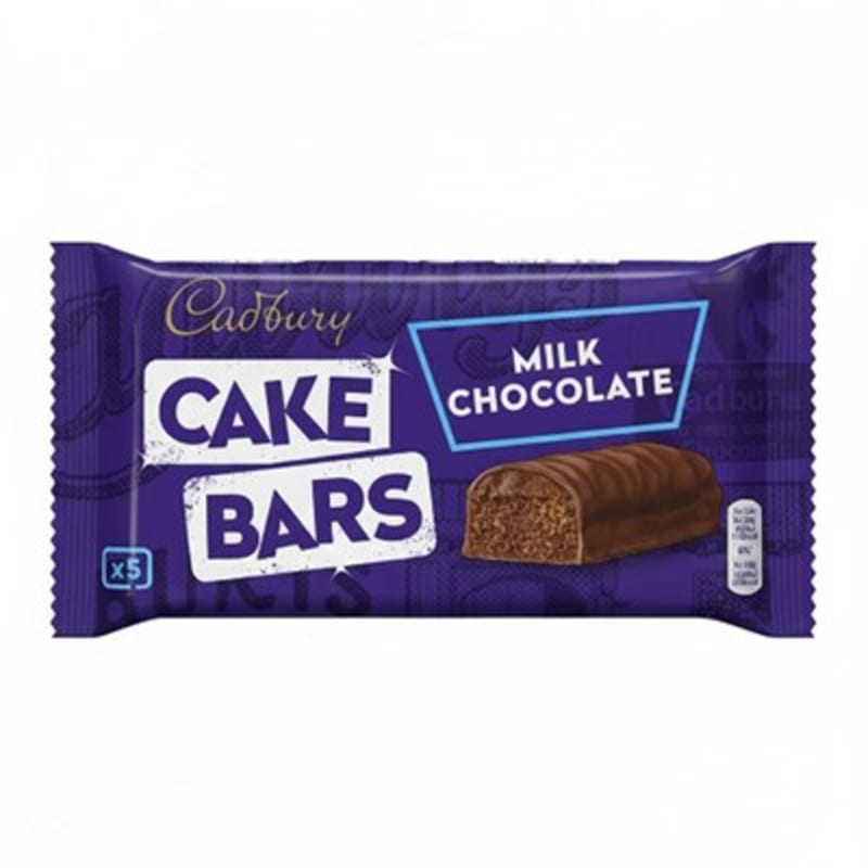 Cadbury 5 Milk Chocolate Cake Bars