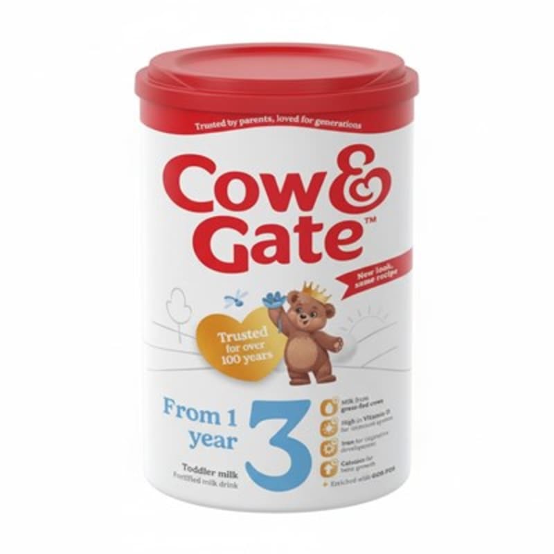 Cow & Gate 3 Toddler Milk Formula Powder 1+ Years 800g