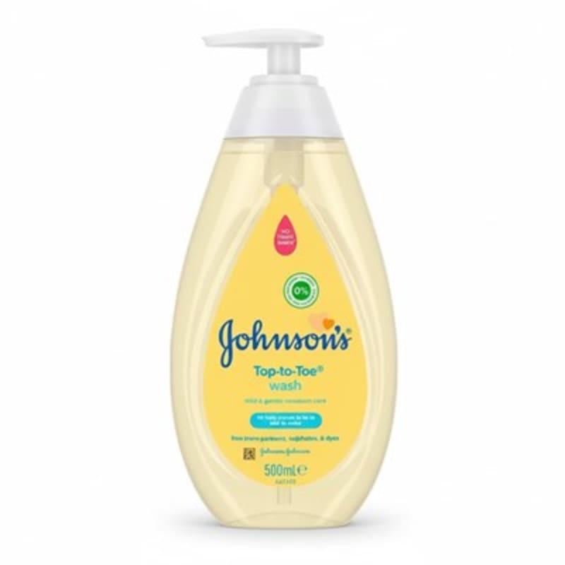 JOHNSON'S® Top-to-Toe Wash 500ml