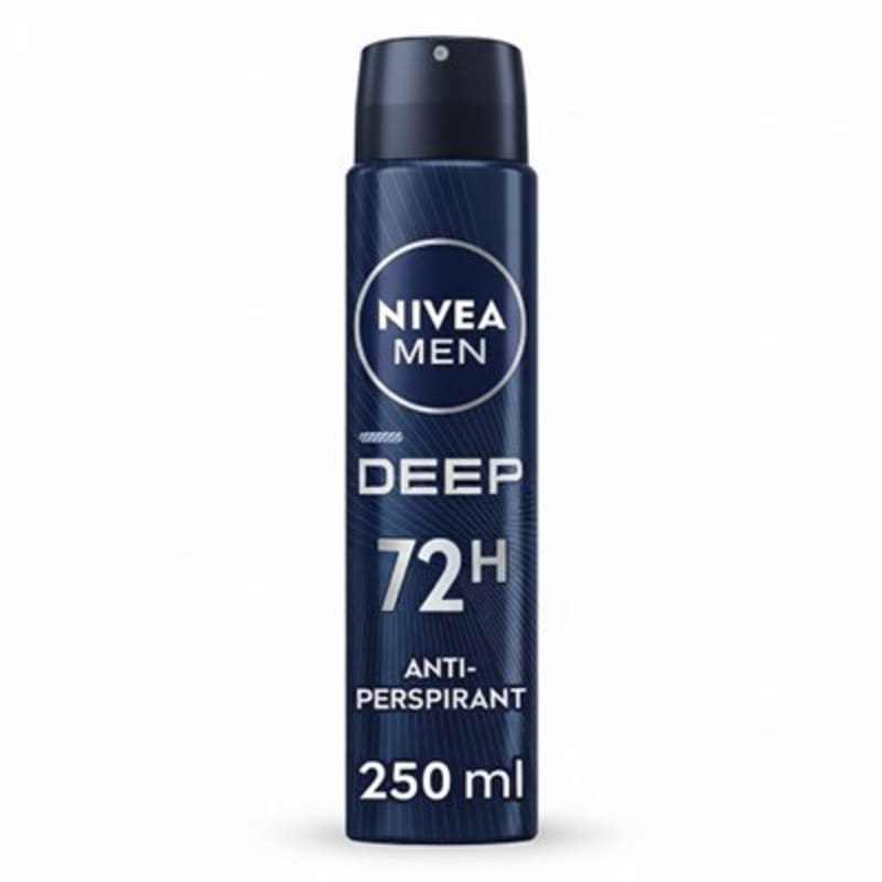 NIVEA Deep Black Carbon 72h Anti-perspirant Deodorant Spray 250ML