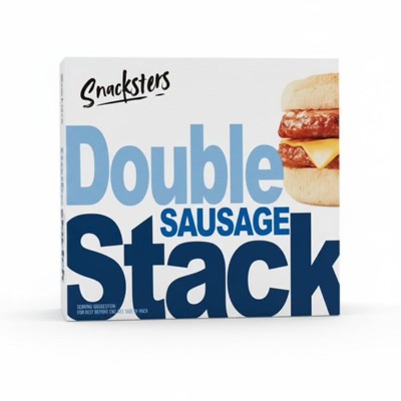 Snacksters Double Sausage Stack 195g