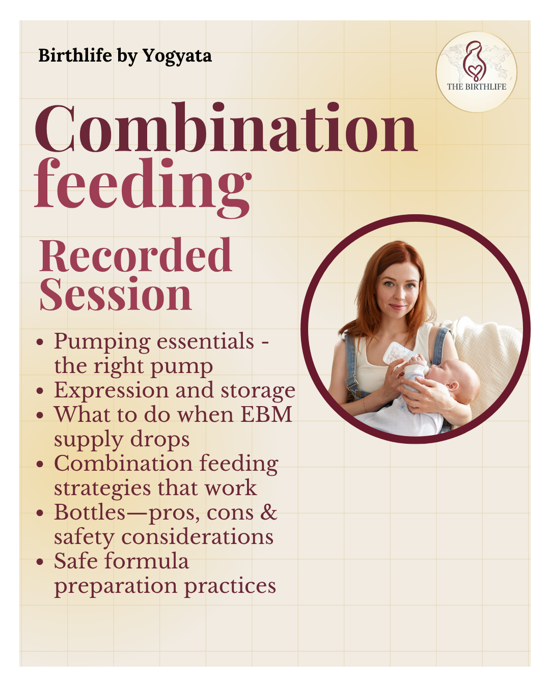 Prerecorded Combination Feeding