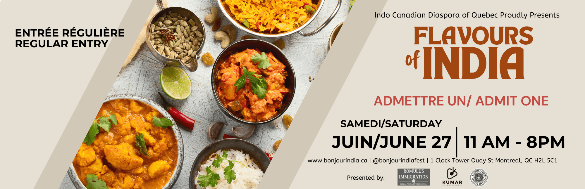 Flavours of India – Indian Food Festival 2026