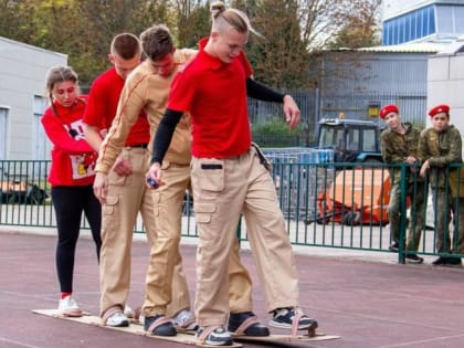 И снова подольские юнармейцы впереди всех!