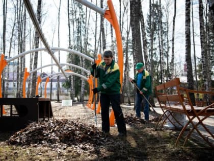 Парки Дмитровского округа готовят к летнему сезону