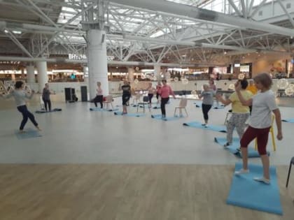 Для жителей "серебряного возраста" города Котельники проводятся занятия по суставной гимнастике