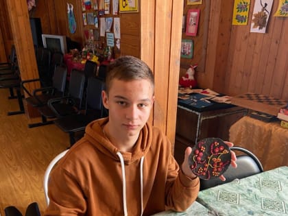 Орешкинцы занимались пластилинографией