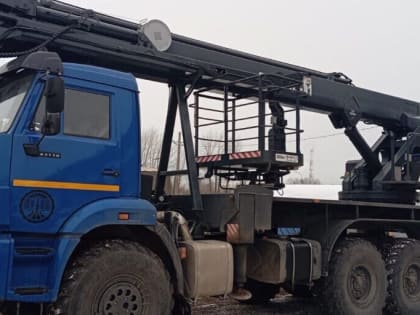 Автопарк МБУ «Благоустройство» городского округа Кашира пополнился автовышкой