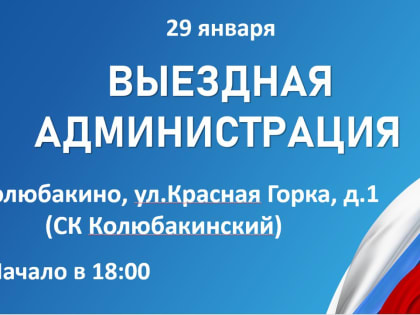 В Колюбакино пройдет «Выездная администрация»
