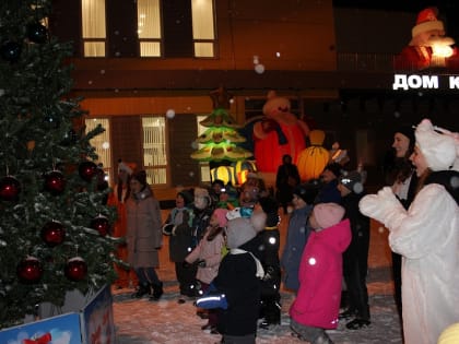 Игровая программа «Зима – пора чудес»  прошла в посёлке им. Цюрупы городского округа Воскресенск