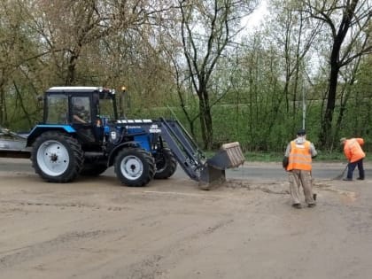 В Воскресенске продолжается месяц чистоты и благоустройства