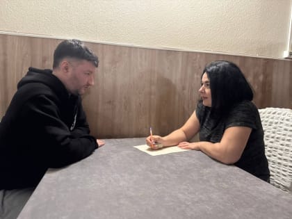 Депутат Совета депутатов провела приём семьи бойца СВО