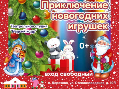 Юным дороховчанам - о приключениях игрушек