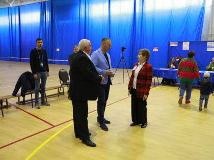 Роман Шамнэ проинспектировал избирательные участки Наро-Фоминского округа