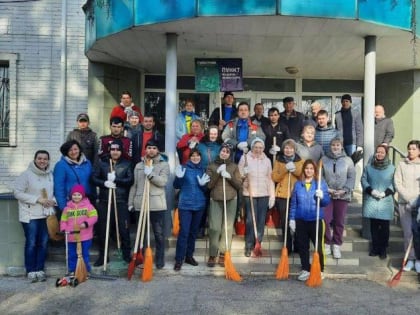 Более 12 тысяч человек вышли на уборку улиц г.о. Подольск