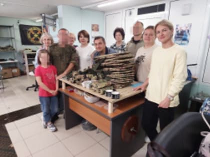 Доброволец из Лобни приехал в отпуск