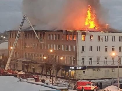 В г. Орехово‑Зуево произошел пожар в жилом доме