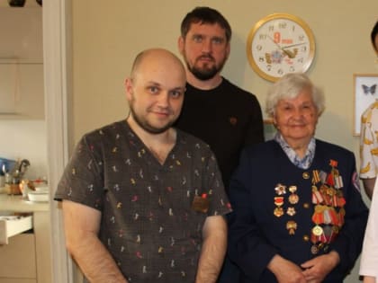 Более 40 ветеранов Великой Отечественной войны осмотрят медики на дому