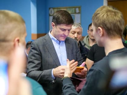 Владимир Волков провел встречу с жителями Люберец в формате выездной администрации