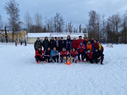 Самый первый футбол 2022 года в Волоколамском округе