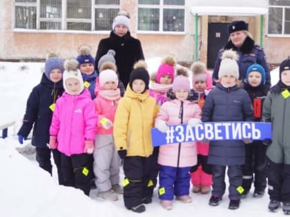 В Кашире сотрудники Госавтоинспекции провели акцию «Безопасность зимой»