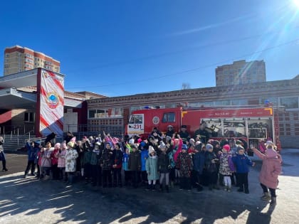 Пожарные Люберец провели тренировку по эвакуации людей при возникновении возгораний