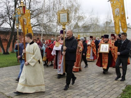 Соборное Пасхальное богослужение в Зарайске