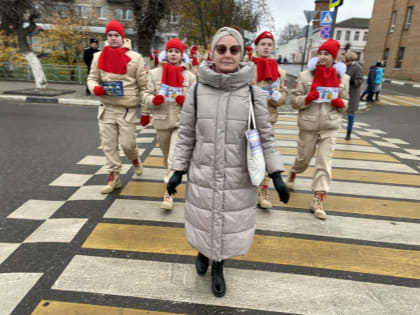На территории городского округа Павловский Посад проводится мероприятие «Пешеход, пешеходный переход»