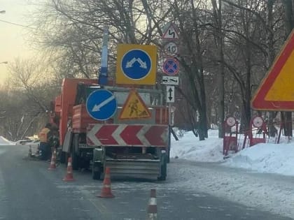Специалисты «Мосавтодора» привели в порядок дорожные элементы в 6 округах Подмосковья