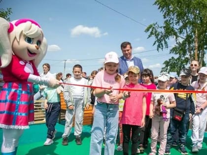 Шесть новых детских площадок открыли в Московской области