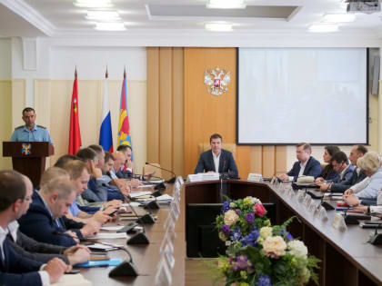 Владимир Волков провел оперативное совещание в Люберцах
